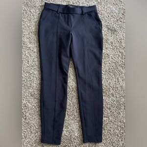 Express Women's Dark Navy Stretch Dress Leggings